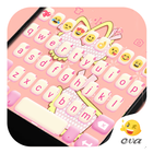 Cute Kitty Keyboard-Cute Emoji icône