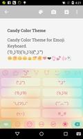 Candy Emoji Keyboard imagem de tela 2