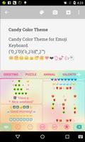 Candy Emoji Keyboard تصوير الشاشة 3