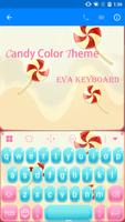 Candy Keyboard Theme -Emoji تصوير الشاشة 1