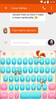 Candy Keyboard Theme -Emoji تصوير الشاشة 3