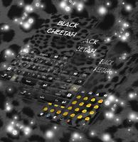 Emoji Keyboard -Black Cheetah 스크린샷 2