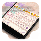 Cherry Blossoms-Emoji Keyboard icône