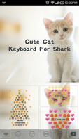 Cute Cat -Emoji Gif Keyboard captura de pantalla 3