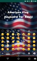 American Emoji Keyboard imagem de tela 2