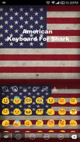 American -Love Emoji Keyboard imagem de tela 3
