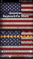 American -Love Emoji Keyboard Affiche