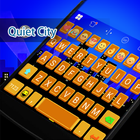 City In Light Moon Keyboard أيقونة