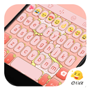 Pink Cat Theme -Cute Keyboard APK
