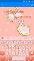 Pink Cat Theme -Cute Keyboard screenshot 1