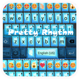 Blue Lace Emoji Keyboard-icoon