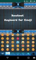 برنامه‌نما Blue Lace Emoji Keyboard عکس از صفحه