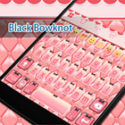 Black Bowknot Eva Keyboard-Gif icône