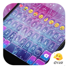 Bright Keyboard Theme -Emoji icône