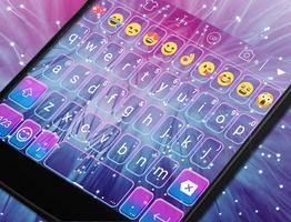 Bright Keyboard Theme -Emoji Affiche