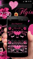 Love Heart Keyboard -Emoji Gif پوسٹر