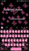 Neon Butterfly Keyboard syot layar 2