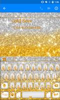 Golden Bow Eva Keyboard -Gifs تصوير الشاشة 1