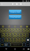 2016 Black-Gold Keyboard ポスター