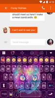 Galaxy Cat Eva Keyboard -Gifs screenshot 3