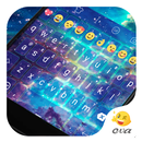 Galaxy Eva Keyboard Theme -Gif APK