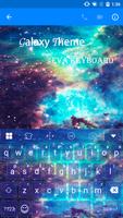 Galaxy Eva Keyboard Theme -Gif capture d'écran 1