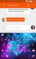 Galaxy Flash Emoji Keyboard imagem de tela 2