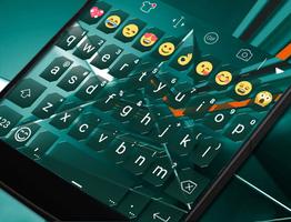 3D Geometry Emoji Keyboard-Gif โปสเตอร์