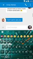 3D Geometry Emoji Keyboard-Gif syot layar 2