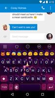 Glare -Video Emoji Keyboard Plakat