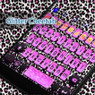 ”Glitter Cheetah Eva Keyboard