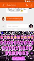 Glitter Cheetah Eva Keyboard Ekran Görüntüsü 2