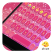 ”Glitter Heart Emoji Keyboard