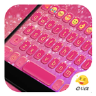 Glitter Heart Emoji Keyboard آئیکن