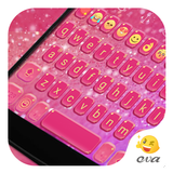 Glitter Heart Emoji Keyboard-icoon