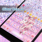 Glitter Unicorn Keyboard -Gifs icône
