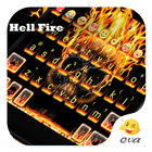 Hell Fire Eva Emoji Keyboard icono