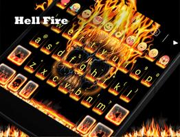 Hell Fire Eva Emoji Keyboard पोस्टर