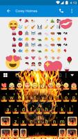 Hell Fire Eva Emoji Keyboard تصوير الشاشة 3