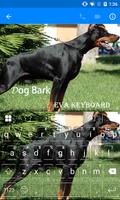 Lovely Dog Barking Keyboard capture d'écran 2