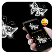 Diamond Butterfly Emoji Keypad