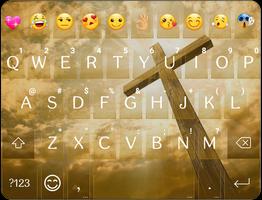 Golden Day Emoji Keyboard poster