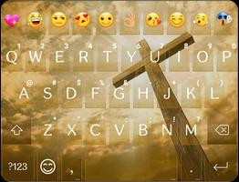 Golden Day Emoji Keyboard Poster