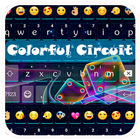 Color Circuit Emoji Keyboard icono