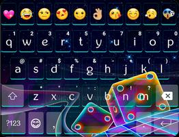 Color Circuit Emoji Keyboard Poster
