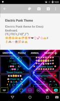 Electric Punk Emoji Keyboard 스크린샷 3