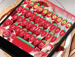 Delicious Cake Keyboard -Emoji Cartaz