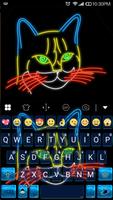 Evil Cat Nine Life -Keyboard โปสเตอร์