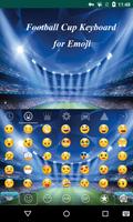 Football Cup Emoji Keyboard تصوير الشاشة 2