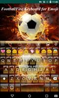 Football Emoji Keyboard captura de pantalla 1